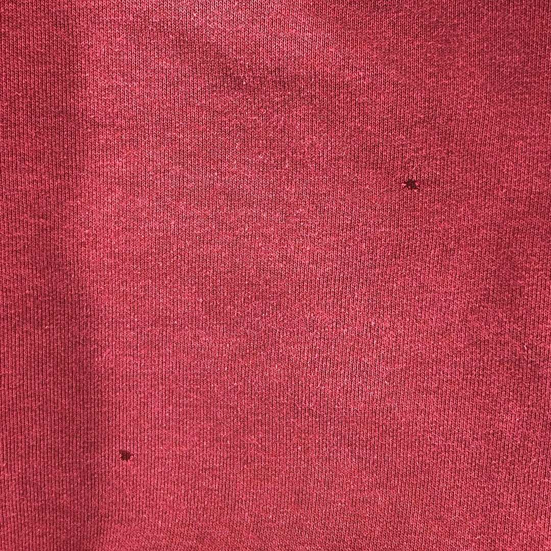 Carhartt Cut-Off Sweat Pullover Hoodie, Men's Size L cotton burgundy type Vintage Second Hand