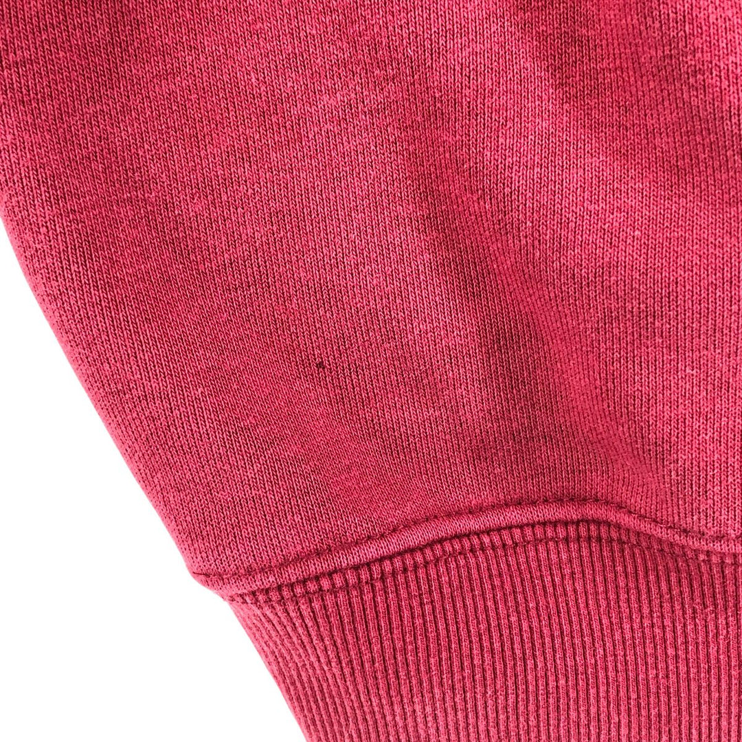 Carhartt Cut-Off Sweat Pullover Hoodie, Men's Size L cotton burgundy type Vintage Second Hand