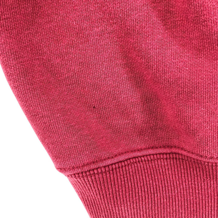 Carhartt Cut-Off Sweat Pullover Hoodie, Men's Size L cotton burgundy type Vintage Second Hand