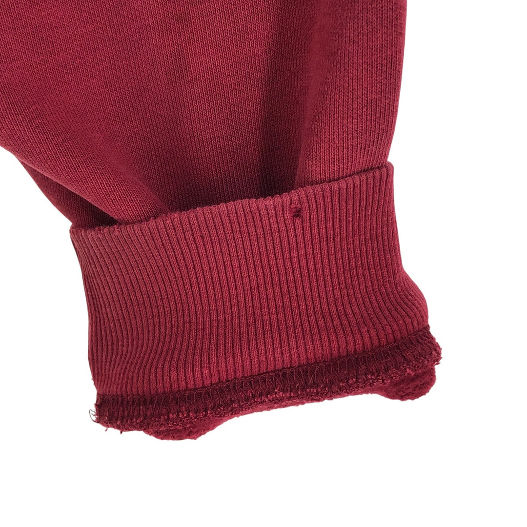 Carhartt Cut-Off Sweat Pullover Hoodie, Men's Size L cotton burgundy type Vintage Second Hand
