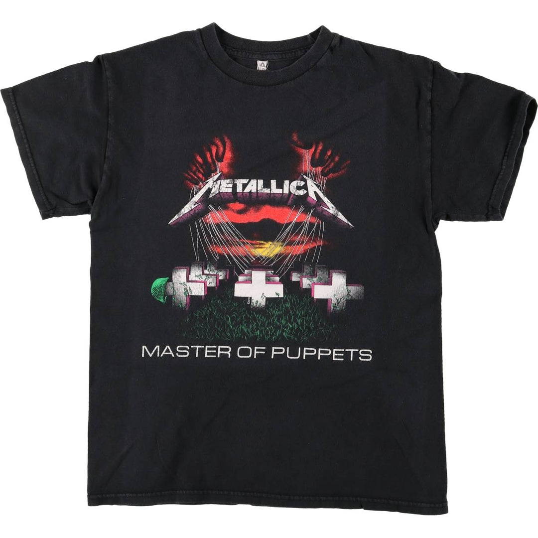 ALSTYLE METALLICA Band T-Shirt, Men's Size M cotton black type Vintage Second Hand