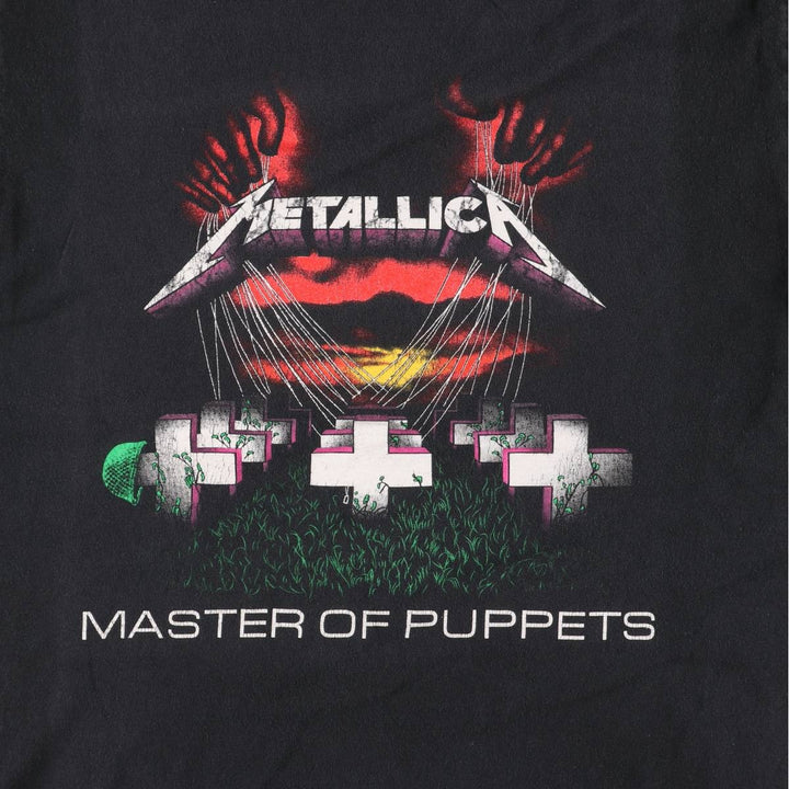ALSTYLE METALLICA Band T-Shirt, Men's Size M cotton black type Vintage Second Hand