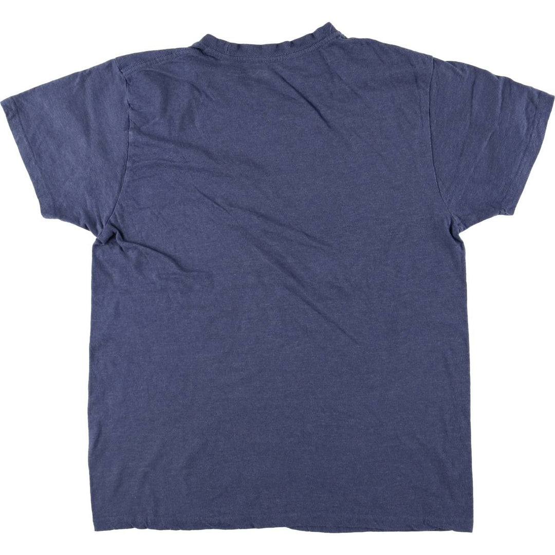 NIRVANA Nirvana Band T-shirt, Band T, Men's L size unclear blue type Vintage Second Hand