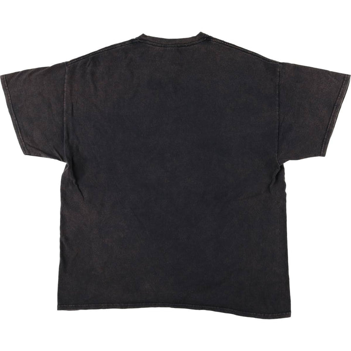 NIRVANA Nirvana Band T-shirt, Band T, Men's L size cotton black type Vintage Second Hand