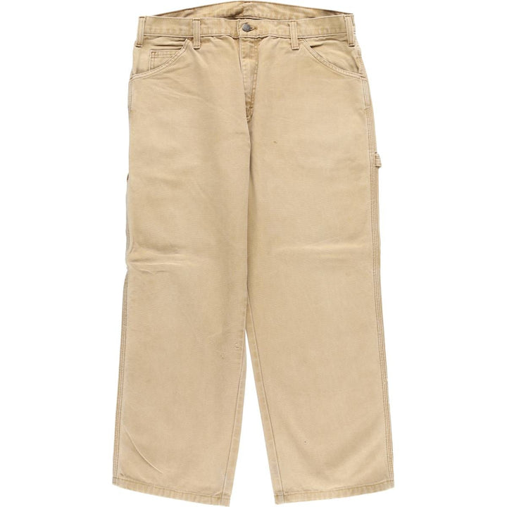 Dickies Duck Painter Pants Men's W34 equivalent cotton Beige type Vintage Second Hand