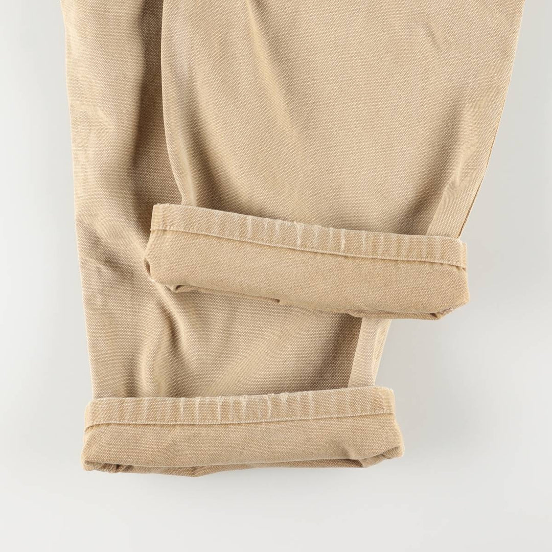 Dickies Duck Painter Pants Men's W34 equivalent cotton Beige type Vintage Second Hand