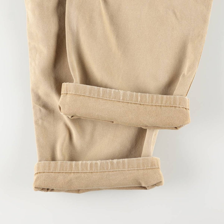 Dickies Duck Painter Pants Men's W34 equivalent cotton Beige type Vintage Second Hand