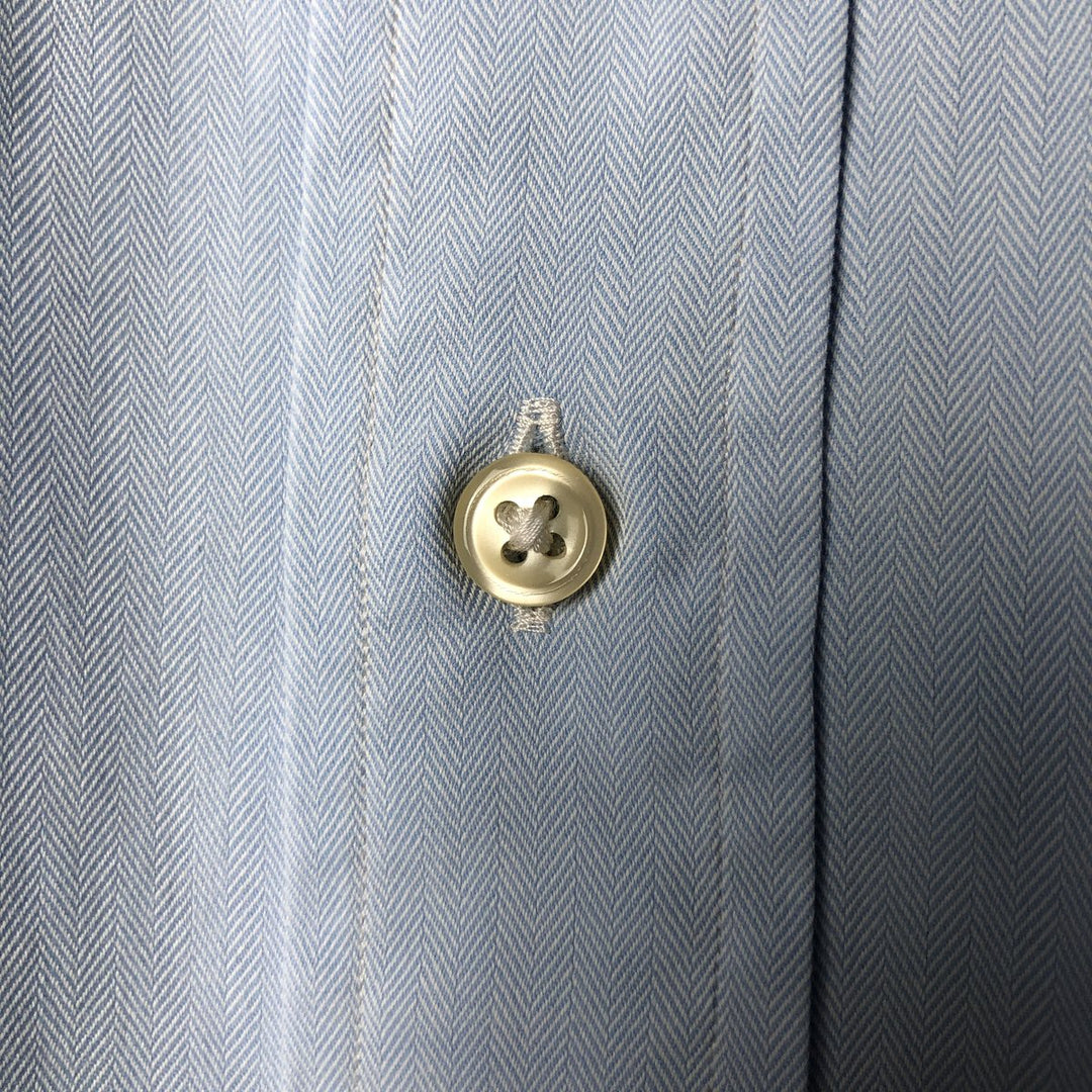 Ralph Lauren Classic Fit Long Sleeve Button Down Shirt Men's XL cotton Blue type light blue Vintage Second Hand