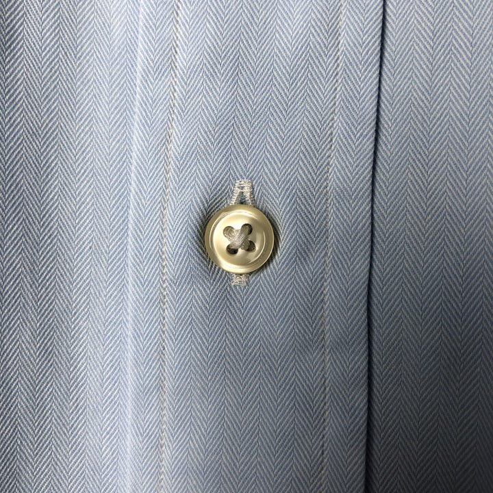 Ralph Lauren Classic Fit Long Sleeve Button Down Shirt Men's XL cotton Blue type light blue Vintage Second Hand