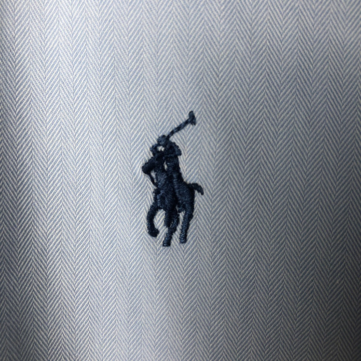 Ralph Lauren Classic Fit Long Sleeve Button Down Shirt Men's XL cotton Blue type light blue Vintage Second Hand