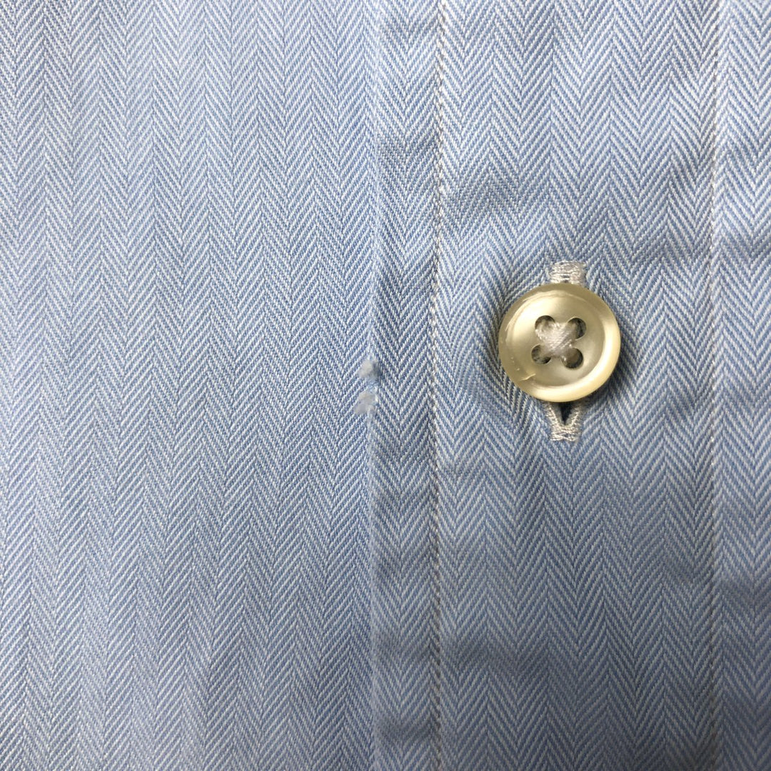Ralph Lauren Classic Fit Long Sleeve Button Down Shirt Men's XL cotton Blue type light blue Vintage Second Hand