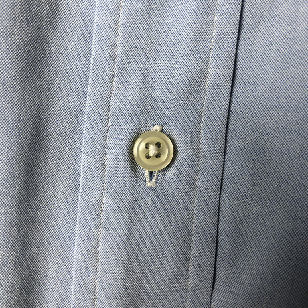 Ralph Lauren Classic Fit Long Sleeve Button Down Shirt Men's XL cotton Blue type light blue Vintage Second Hand