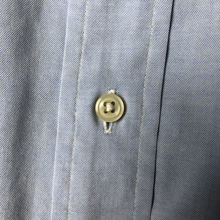 Ralph Lauren Classic Fit Long Sleeve Button Down Shirt Men's XL cotton Blue type light blue Vintage Second Hand