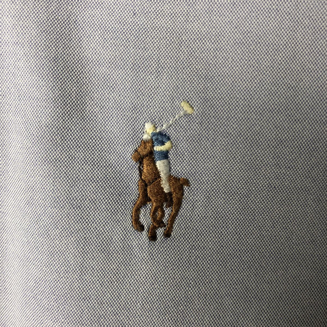 Ralph Lauren Classic Fit Long Sleeve Button Down Shirt Men's XL cotton Blue type light blue Vintage Second Hand