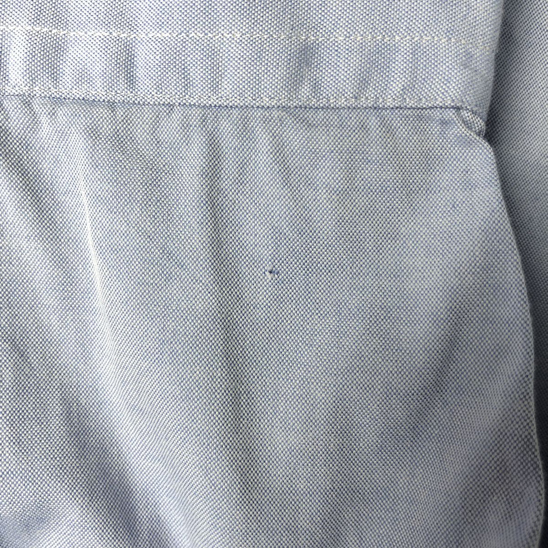Ralph Lauren YARMOUTH long sleeve button down shirt, men's size L cotton Blue type light blue Vintage Second Hand