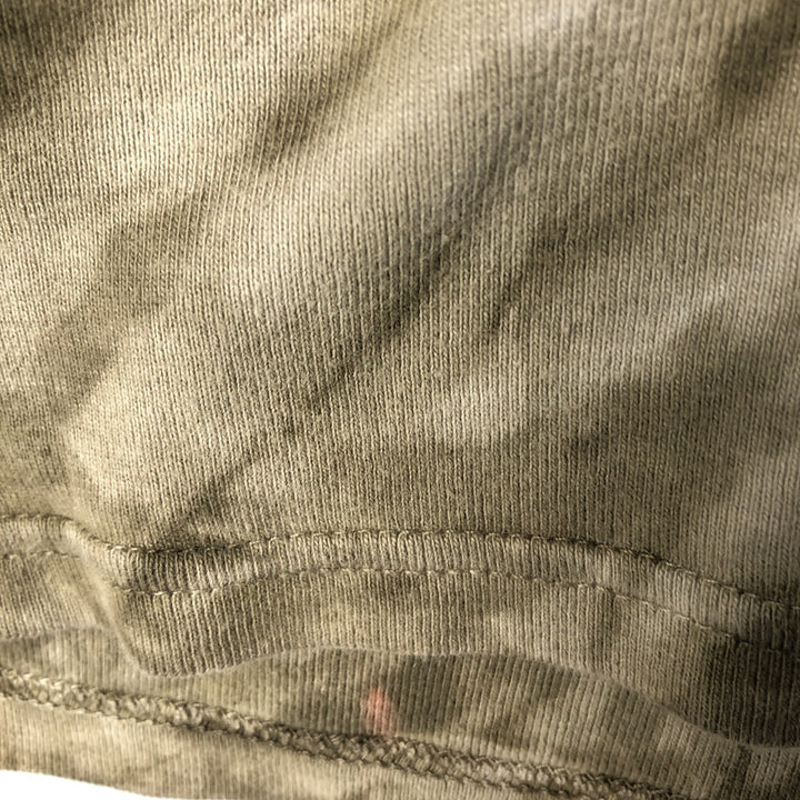2000'S Harley-Davidson 3/4 Sleeve Tie-Dye T-Shirt, Made in USA, Women's Size L cotton beige type brown Vintage Second Hand