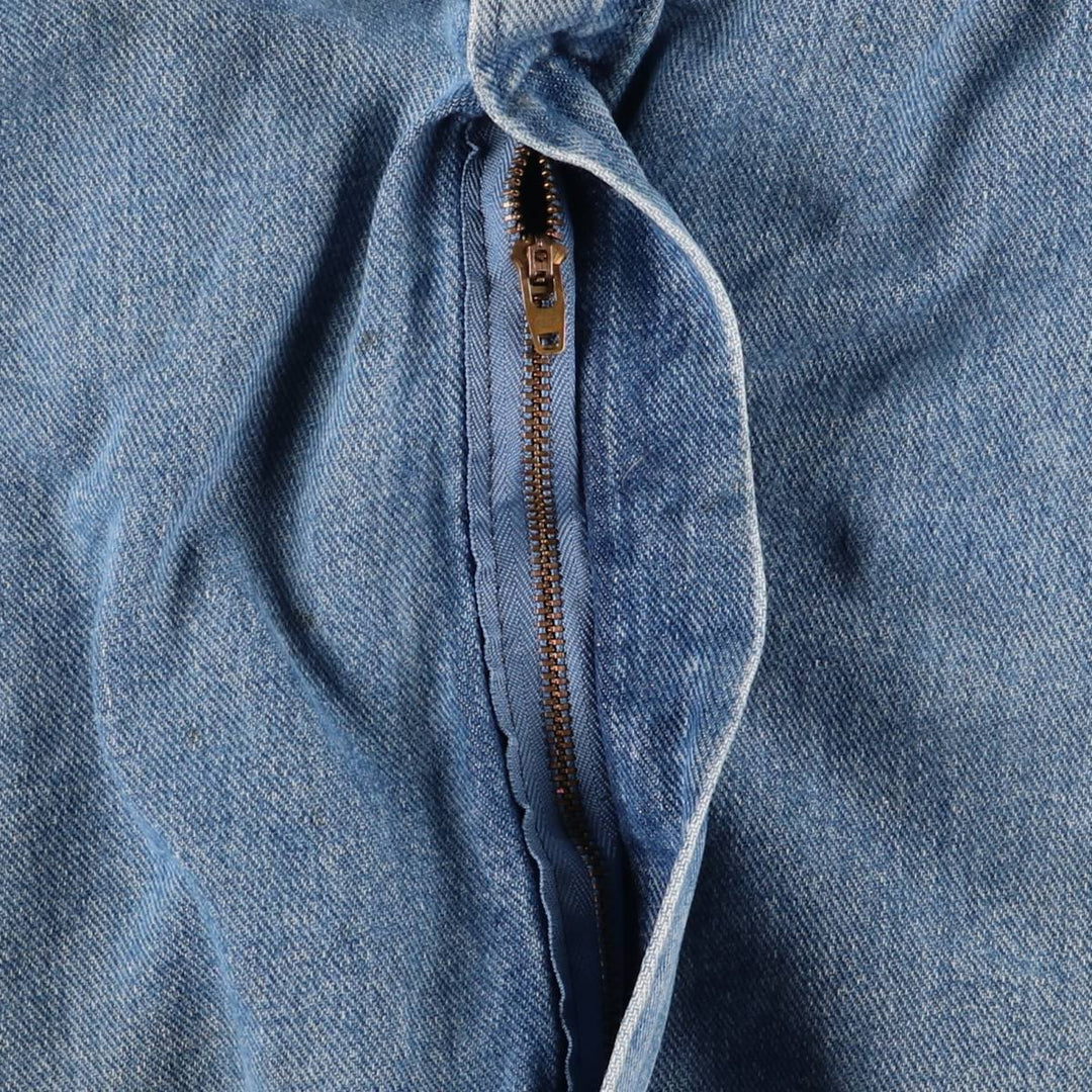 Dickies Men's Oversized Denim Overalls (W45) cotton blue type Vintage Second Hand