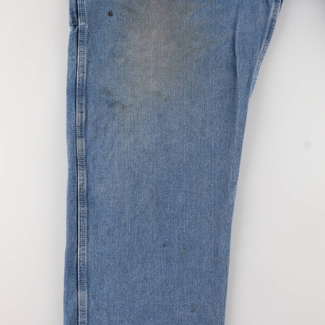 Dickies Men's Oversized Denim Overalls (W45) cotton blue type Vintage Second Hand