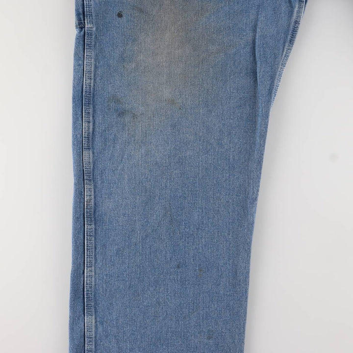 Dickies Men's Oversized Denim Overalls (W45) cotton blue type Vintage Second Hand