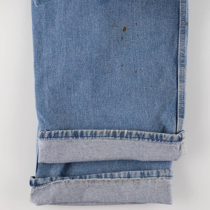 Dickies Men's Oversized Denim Overalls (W45) cotton blue type Vintage Second Hand