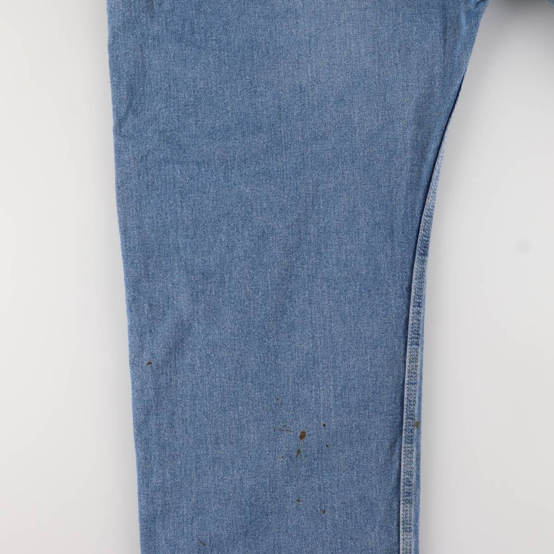 Dickies Men's Oversized Denim Overalls (W45) cotton blue type Vintage Second Hand