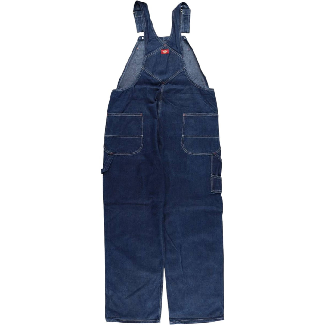 Dickies denim overalls for men, equivalent to W39 cotton blue type Vintage Second Hand