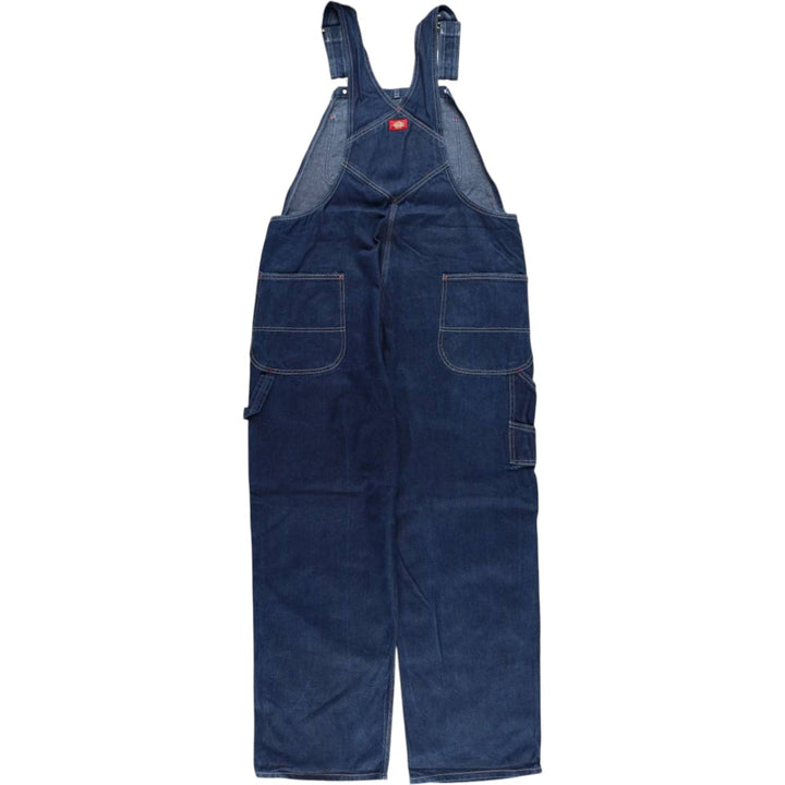 Dickies denim overalls for men, equivalent to W39 cotton blue type Vintage Second Hand
