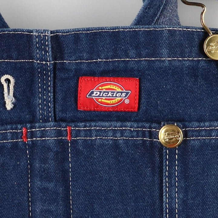 Dickies denim overalls for men, equivalent to W39 cotton blue type Vintage Second Hand