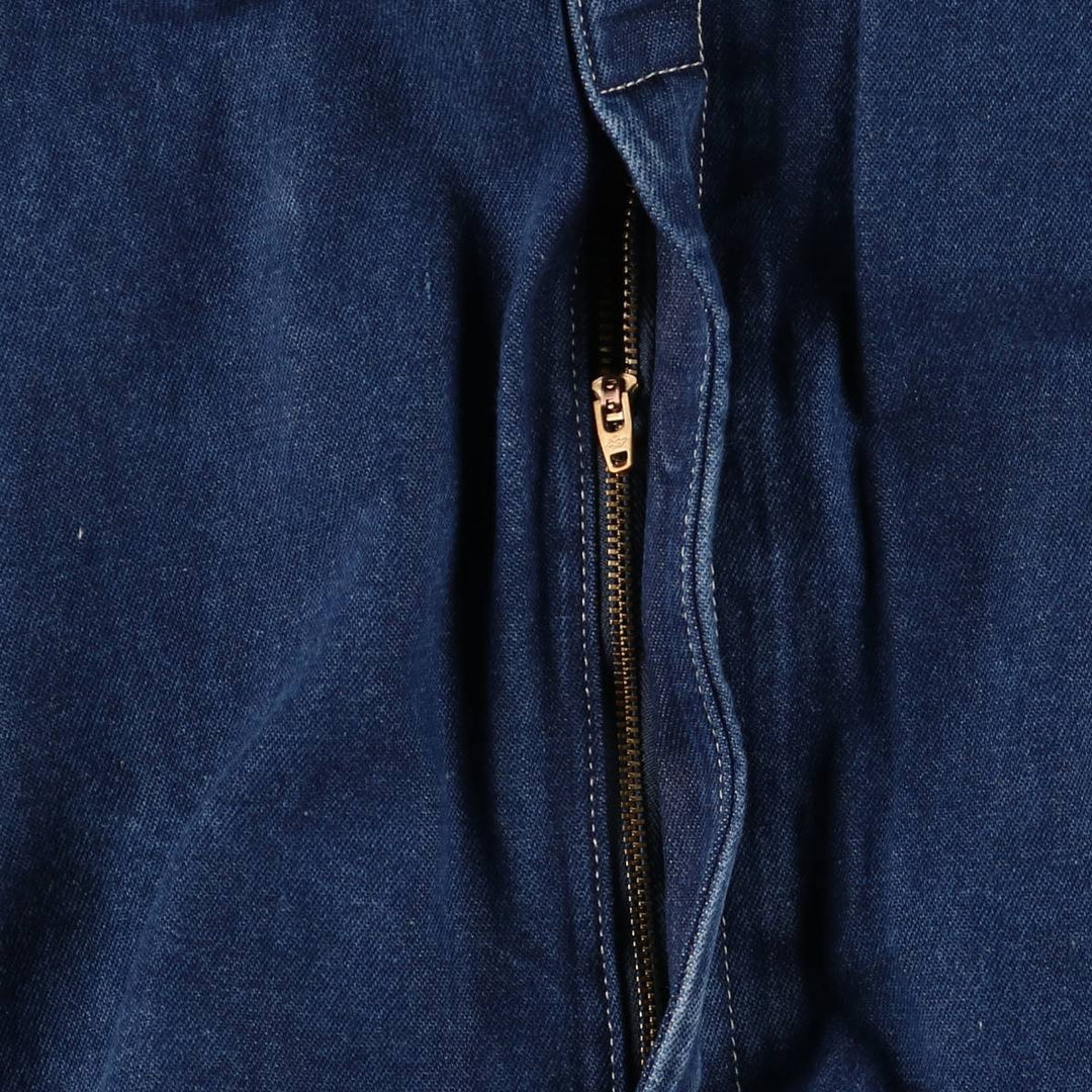 Dickies denim overalls for men, equivalent to W39 cotton blue type Vintage Second Hand
