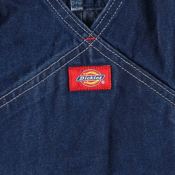 Dickies denim overalls for men, equivalent to W39 cotton blue type Vintage Second Hand