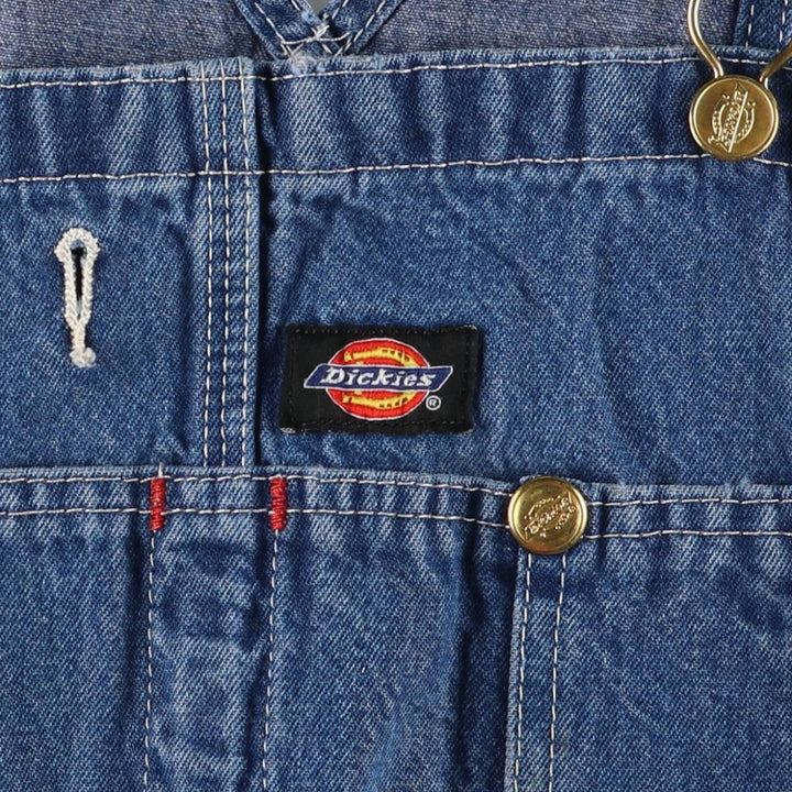 Dickies denim overalls for men, equivalent to w37 cotton blue type Vintage Second Hand