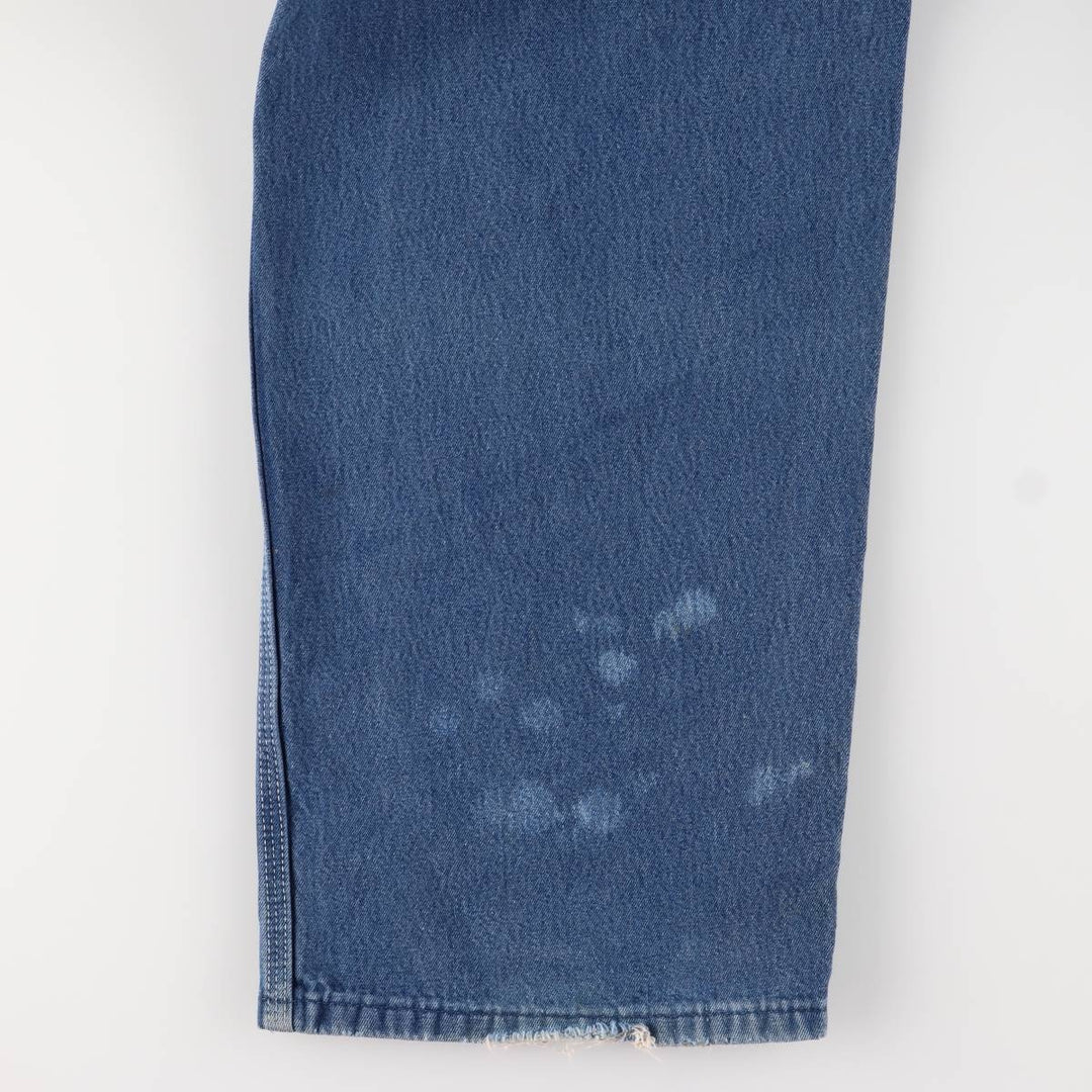 Dickies denim overalls for men, equivalent to w37 cotton blue type Vintage Second Hand