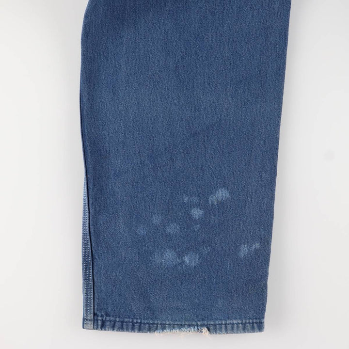 Dickies denim overalls for men, equivalent to w37 cotton blue type Vintage Second Hand