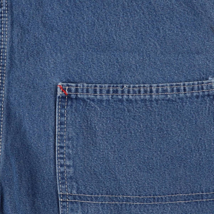 Dickies denim overalls for men, equivalent to w37 cotton blue type Vintage Second Hand