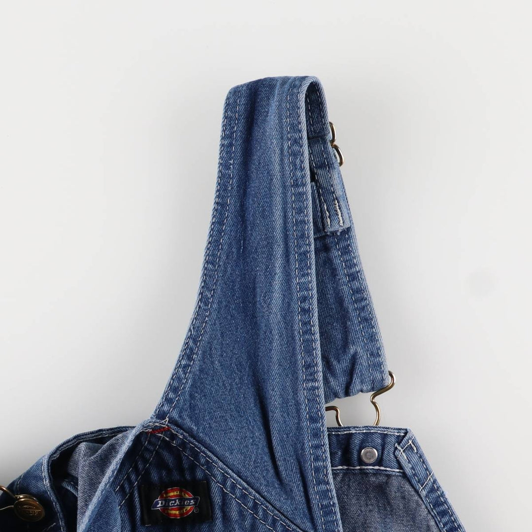 Dickies denim overalls for men, equivalent to w37 cotton blue type Vintage Second Hand