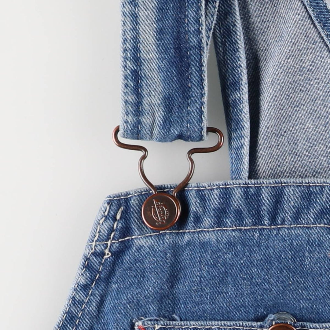 Dickies Men's Oversized Denim Overalls (Size W41) cotton blue type Vintage Second Hand