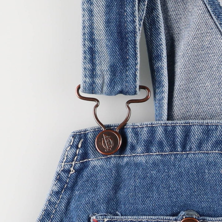 Dickies Men's Oversized Denim Overalls (Size W41) cotton blue type Vintage Second Hand