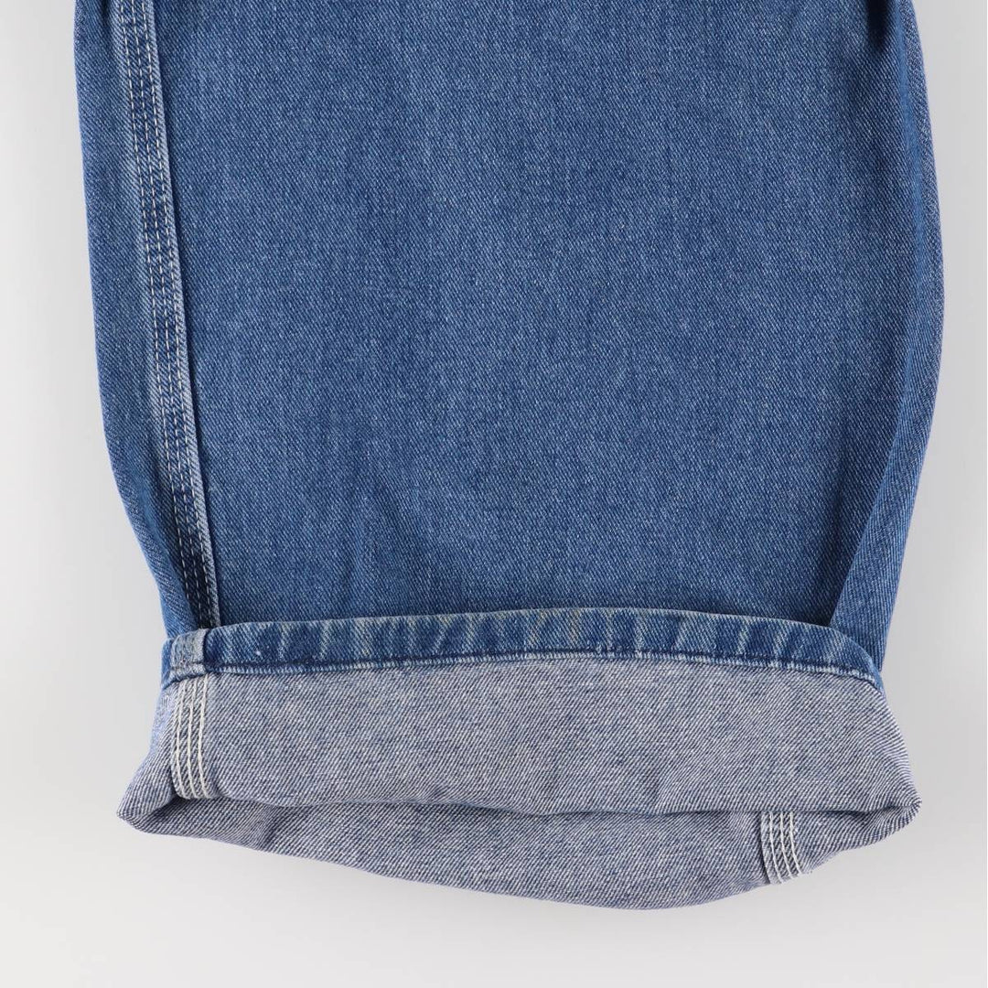 Dickies Men's Oversized Denim Overalls (Size W41) cotton blue type Vintage Second Hand