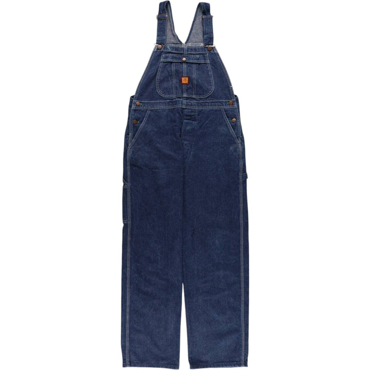 Vintage 1980'S Big Ben denim overalls, made in the USA, men's size W36. cotton blue type Vintage Second Hand