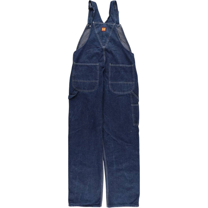 Vintage 1980'S Big Ben denim overalls, made in the USA, men's size W36. cotton blue type Vintage Second Hand