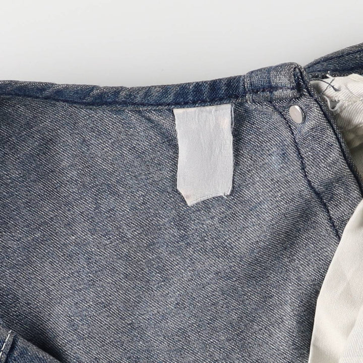 ROE BUCKS Men's Denim Overalls, Size W32 unclear blue type Vintage Second Hand
