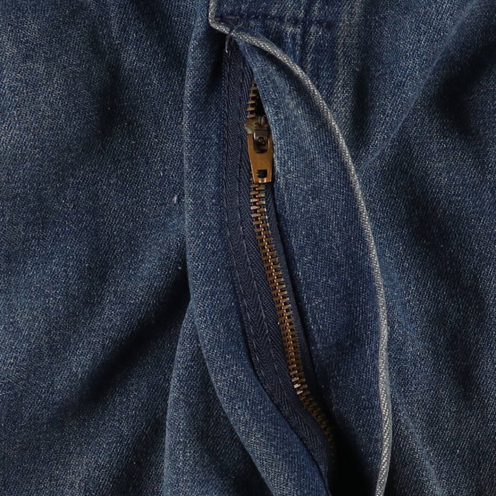 ROE BUCKS Men's Denim Overalls, Size W32 unclear blue type Vintage Second Hand