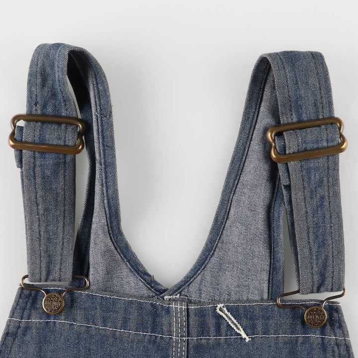 ROE BUCKS Men's Denim Overalls, Size W32 unclear blue type Vintage Second Hand