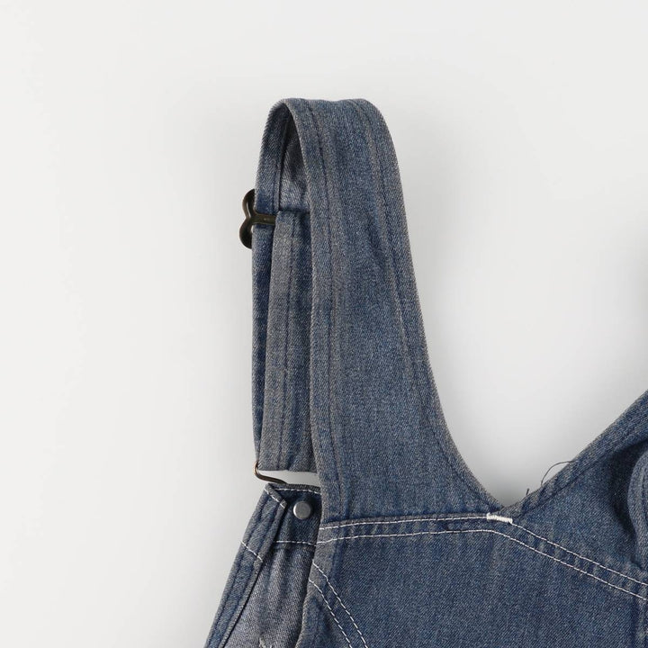 ROE BUCKS Men's Denim Overalls, Size W32 unclear blue type Vintage Second Hand