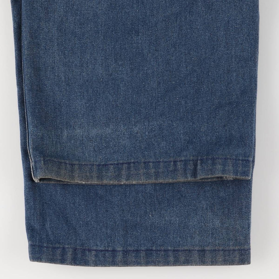 ROE BUCKS Men's Denim Overalls, Size W32 unclear blue type Vintage Second Hand