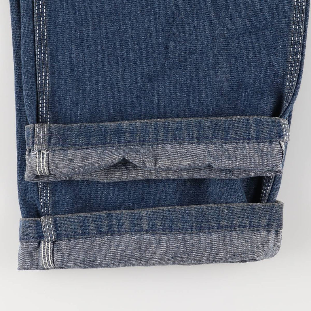 ROE BUCKS Men's Denim Overalls, Size W32 unclear blue type Vintage Second Hand