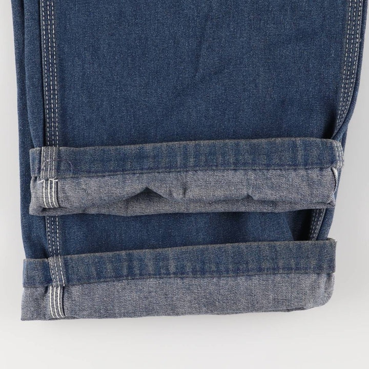 ROE BUCKS Men's Denim Overalls, Size W32 unclear blue type Vintage Second Hand