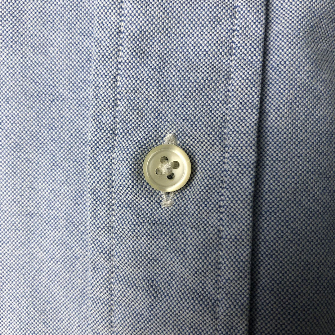 Ralph Lauren Classic Fit Long Sleeve Button Down Shirt, Men's Size L cotton Blue type light blue Vintage Second Hand