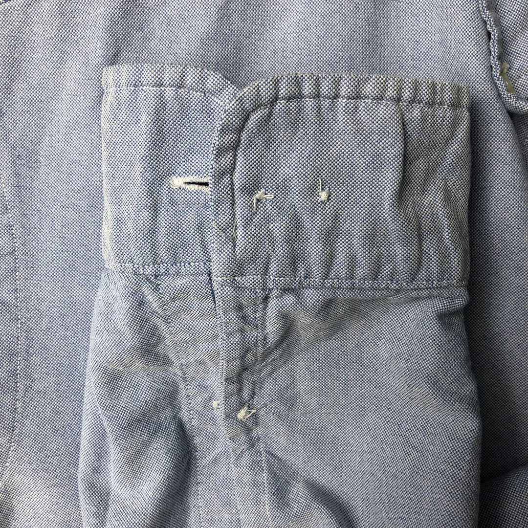 Ralph Lauren Classic Fit Long Sleeve Button Down Shirt, Men's Size L cotton Blue type light blue Vintage Second Hand