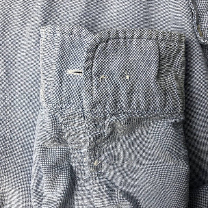 Ralph Lauren Classic Fit Long Sleeve Button Down Shirt, Men's Size L cotton Blue type light blue Vintage Second Hand
